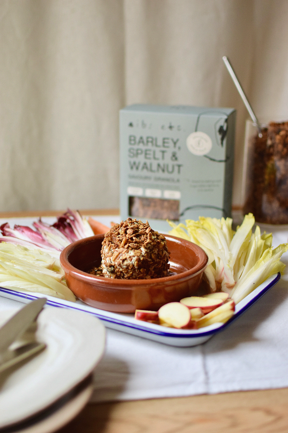 nibs etc. Savoury Granola-Crusted Cheese