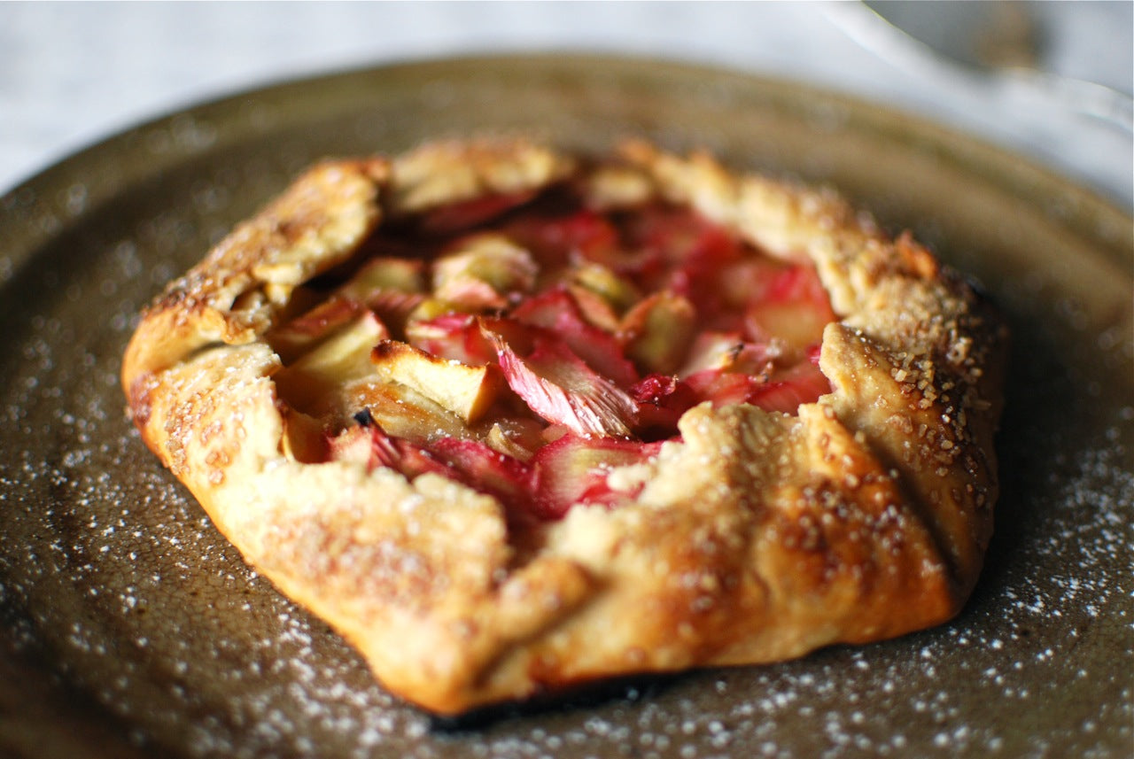 Recipe etc.: Rhubarb + Apple Galette