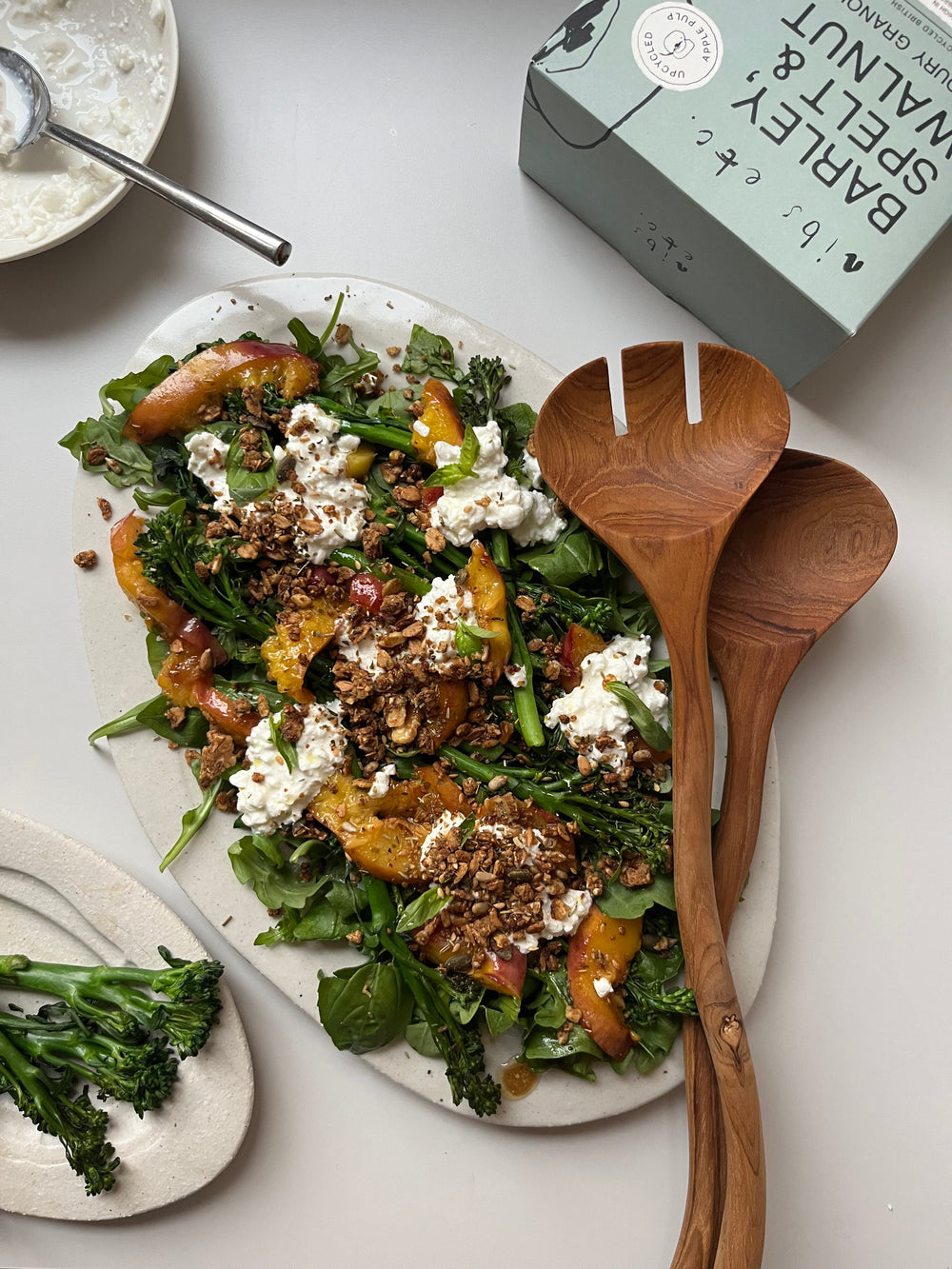 Recipe etc.: Grilled Nectrine Summer Salad