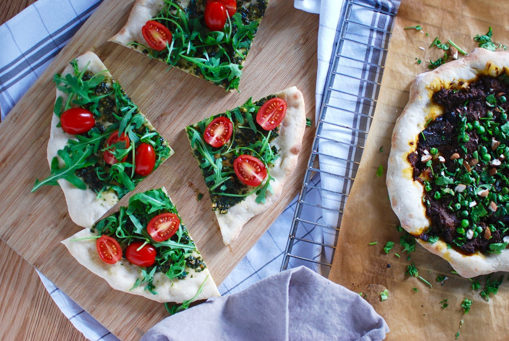 Recipe etc.: Pizza Dough, Vehicle for Leftovers