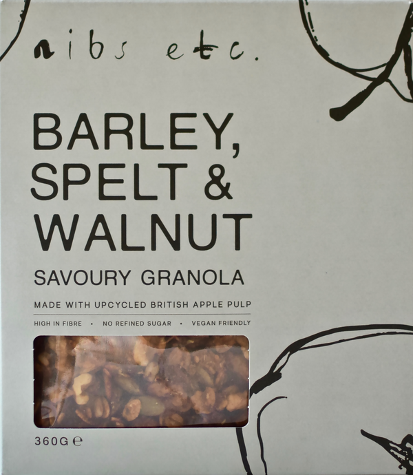 360g Barley, Spelt & Walnut Savoury Granola