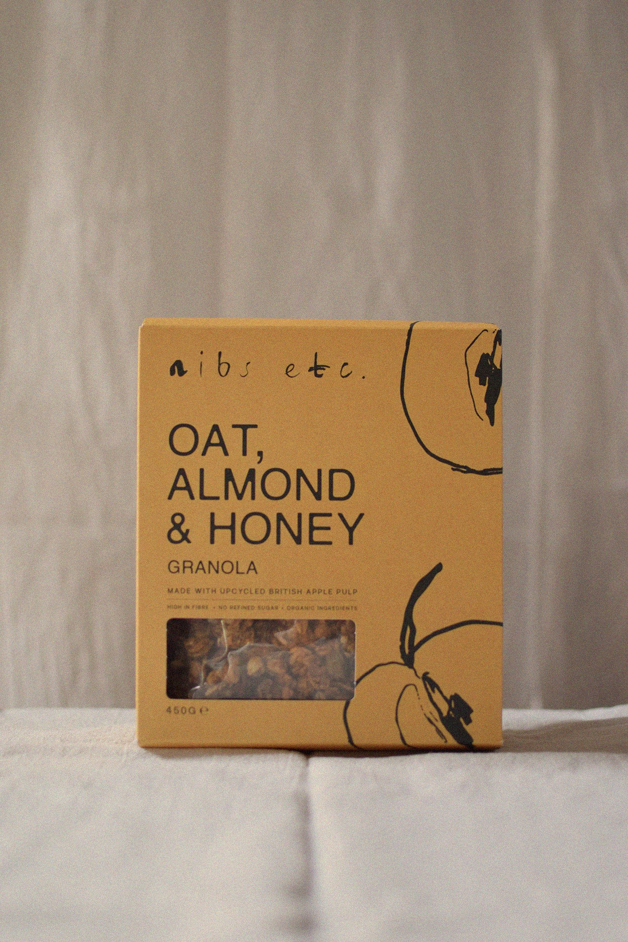 450g Oat, Almond & Honey Granola